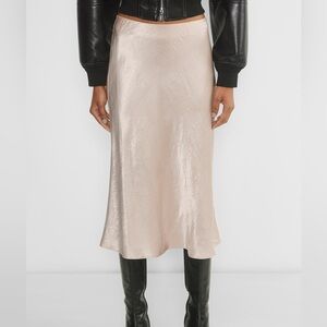 Aritzia Babaton slip midi skirt